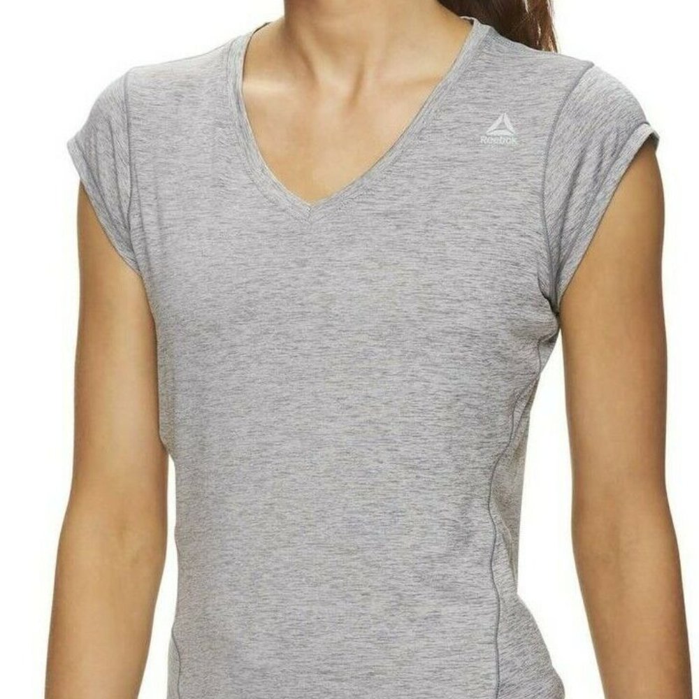 Reebok Training Shirt Womens Size 3X Grey Marled